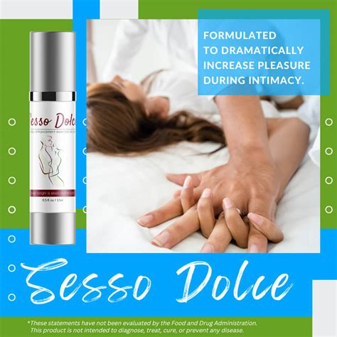 sesso dolce|Sesso Dolce Intimacy Enhancement Essential Oil Cream.